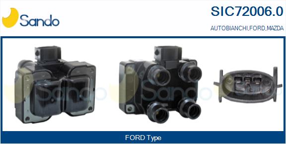 Bobina d'accensione SANDO SIC72006.0