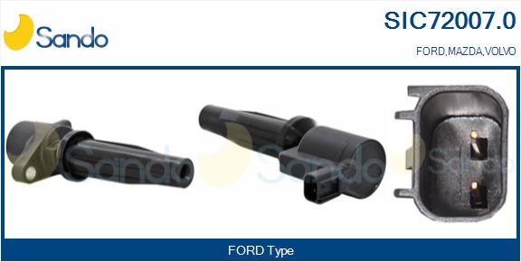 Bobina d'accensione SANDO SIC72007.0