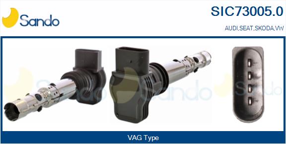 Bobina d'accensione SANDO SIC73005.0