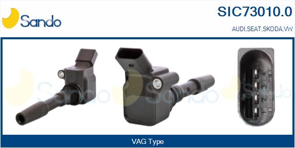 Bobina d'accensione SANDO SIC73010.0