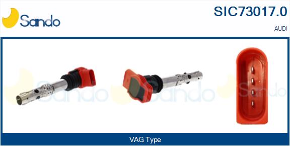 Bobina d'accensione SANDO SIC73017.0