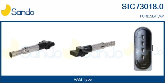 Bobina d'accensione SANDO SIC73018.0