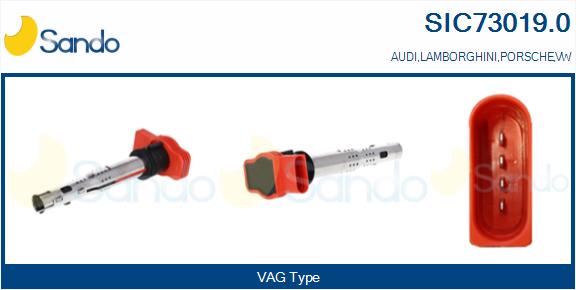 Bobina d'accensione SANDO SIC73019.0