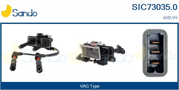 Bobina d'accensione SANDO SIC73035.0
