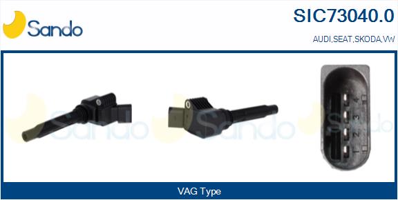 Bobina d'accensione SANDO SIC73040.0