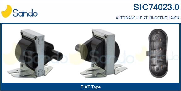 Bobina d'accensione SANDO SIC74023.0