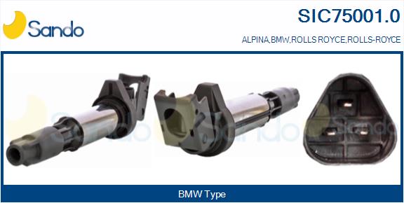 Bobina d'accensione SANDO SIC75001.0