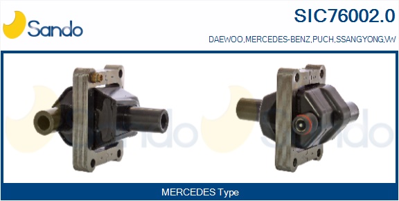 Bobina d'accensione SANDO SIC76002.0