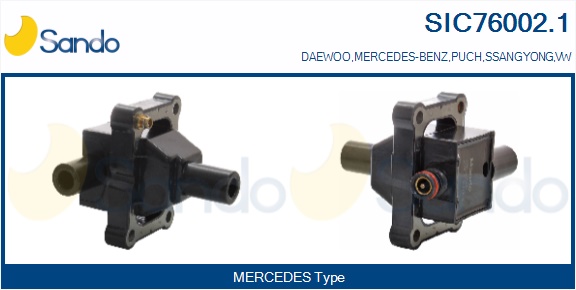 Bobina d'accensione SANDO SIC76002.1
