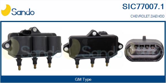 Bobina d'accensione SANDO SIC77007.1