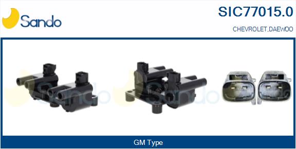 Bobina d'accensione SANDO SIC77015.0