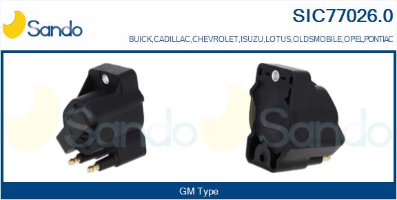 Bobina d'accensione SANDO SIC77026.0
