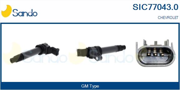 Bobina d'accensione SANDO SIC77043.0