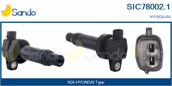 Bobina d'accensione SANDO SIC78002.1