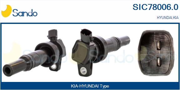 Bobina d'accensione SANDO SIC78006.0
