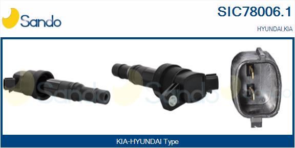 Bobina d'accensione SANDO SIC78006.1