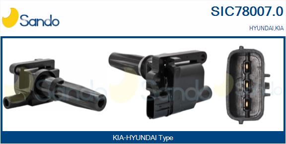 Bobina d'accensione SANDO SIC78007.0