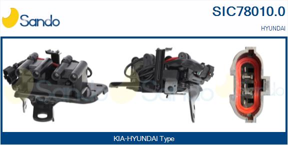 Bobina d'accensione SANDO SIC78010.0