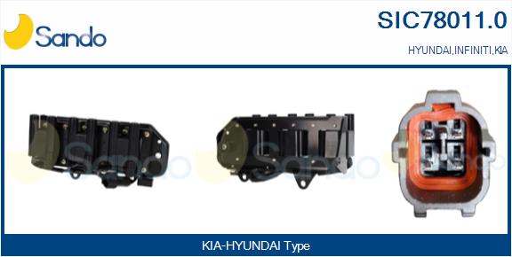 Bobina d'accensione SANDO SIC78011.0