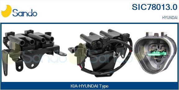 Bobina d'accensione SANDO SIC78013.0