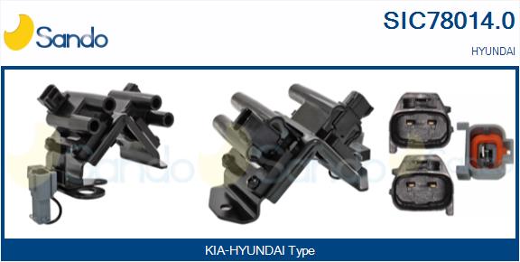 Bobina d'accensione SANDO SIC78014.0
