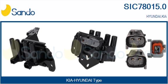 Bobina d'accensione SANDO SIC78015.0