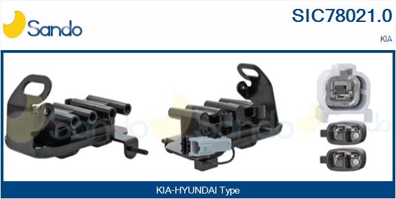 Bobina d'accensione SANDO SIC78021.0