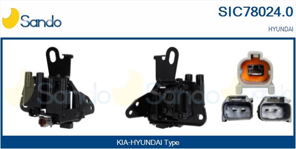 Bobina d'accensione SANDO SIC78024.0