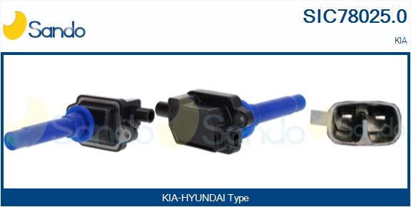 Bobina d'accensione SANDO SIC78025.0