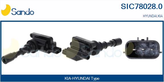 Bobina d'accensione SANDO SIC78028.0