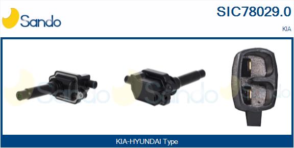 Bobina d'accensione SANDO SIC78029.0