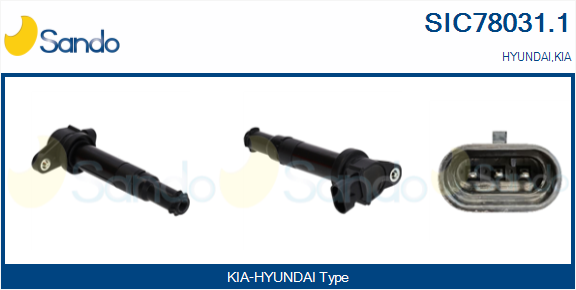 Bobina d'accensione SANDO SIC78031.1