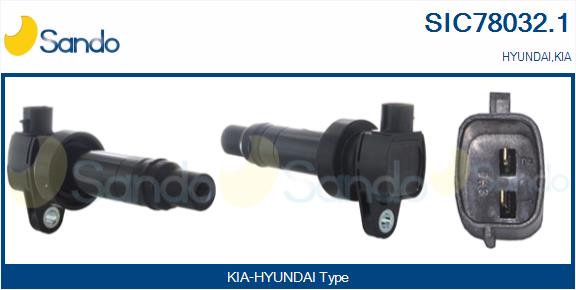 Bobina d'accensione SANDO SIC78032.1