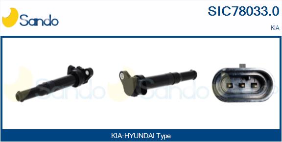 Bobina d'accensione SANDO SIC78033.0