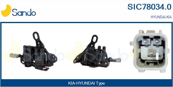 Bobina d'accensione SANDO SIC78034.0