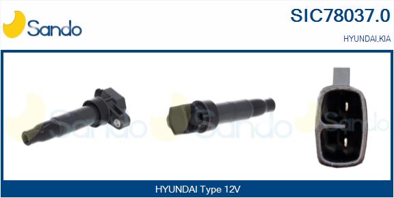 Bobina d'accensione SANDO SIC78037.0