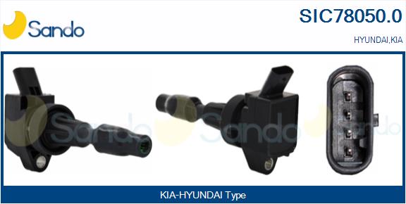 Bobina d'accensione SANDO SIC78050.0