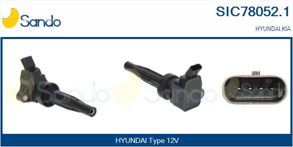 Bobina d'accensione SANDO SIC78052.1