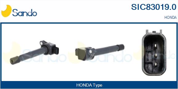 Bobina d'accensione SANDO SIC83019.0