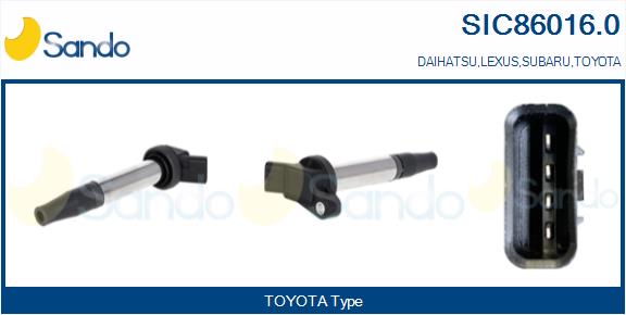 Bobina d'accensione SANDO SIC86016.0
