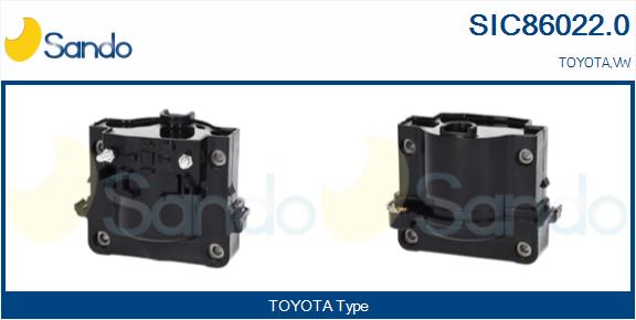 Bobina d'accensione SANDO SIC86022.0