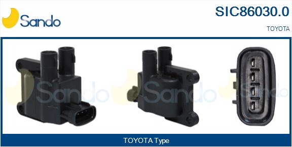 Bobina d'accensione SANDO SIC86030.0