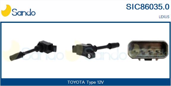 Bobina d'accensione SANDO SIC86035.0