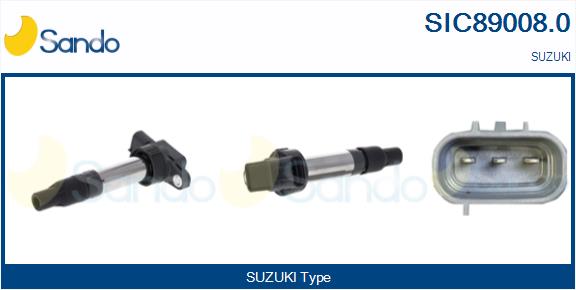 Bobina d'accensione SANDO SIC89008.0