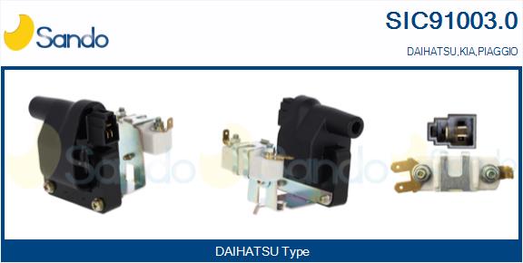 Bobina d'accensione SANDO SIC91003.0