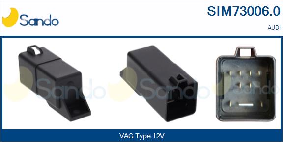 Rele', sistema di preriscaldamento SANDO SIM73006.0