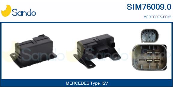 Centralina, tempo incandescenza SANDO SIM76009.0