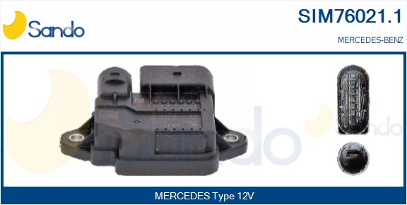 Centralina, tempo incandescenza SANDO SIM76021.1