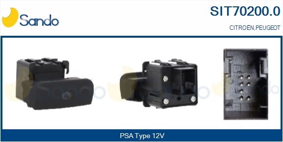 Interruttore, attivazione freno stazionamento SANDO SIT70200.0