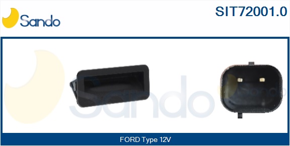 Interruttore, sbloccaggio cofano posteriore SANDO SIT72001.0